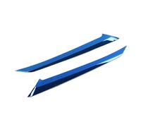 HANZOU Modanatura for fari anteriori, adatta for Toyota, Camry SE XSE TRD 2018-2021, accessori for in acciaio, copertura for sopracciglio kit di finitura per griglia faro(Stainless Blue)