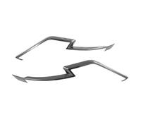 HANZOU Rivestimento for fari anteriori, adatto for KIA, Carnival KA4 2020-2024, strisce for in carbonio, accessori for auto, sopracciglio kit di finitura per griglia faro