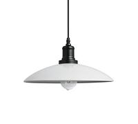 Hao Jie Lampadario a soffitto, Lampadari LED Lampadario Semplice Stile Europeo Post-Moderno Bianco Loft Bar Magazzino Creativo Ristorante Lampada a Sospensione con Coperchio a Testa Singola