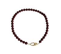 Hao Wu Xuan 2025 Trendy Boho Stone Beaded Layered Choker Necklace Regolabile Cerchio Pendente Statement Jewelry per Le Donne