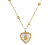 Hao Wu Xuan 316L in Acciaio Inox Creativo Cuore Amore Pendente Collana per Le Donne Moda Girocollo Clavicola Catena Gioielli Regalo Matrimonio