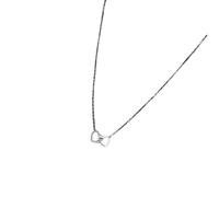 Hao Wu Xuan 316L in Acciaio Inox Doppio Amore Cuore Croce Ciondolo Collana Dolce Signora Gioielli da Sposa ly