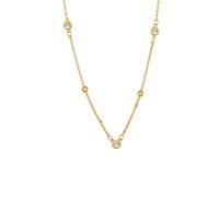 Hao Wu Xuan 316l in Acciaio Inox Minimalista Perlina Rotonda Catena Collana intarsiato cubico Collare Corto Girocollo Gioielli цепь