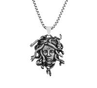 Hao Wu Xuan Anchor Catena Cubana Gothic Punk sintesi Medusa Ciondolo Collana Per Gli Uomini Delle Donne Vintage Serpente Animale Collane Biker Gioielli Regalo Sviluppare Catena