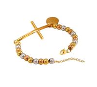 Hao Wu Xuan Bracciali di Perline per Le Donne, Gioielli di Religione in Acciaio Inox