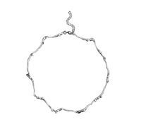 Hao Wu Xuan Collana Catena Onda Irregolare Hip Hop Uomo Donna Colar Masculino Collana Uomo s Punk Homme Collane Gioielli