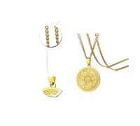 Hao Wu Xuan Collana da Uomo Collane da Uomo, sigilli del Ciondolo a Sette Archi, Gioielli Regalo con Moda da 24 Pollici