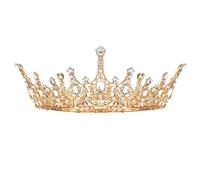 Hao Wu Xuan Corona Tiara Abito da Sposa Accessorio retrò Regina atmosferica BbirthdayTtiara
