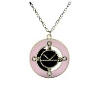 Hao Wu Xuan dongsheng Gioielli Kingsman Collana Charm Smalto Rosa Il Servizio Segreto Ciondolo Collana per Le Donne Accessori Moda