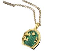 Hao Wu Xuan dongsheng la Fata Porta Locket Lega Pendente Collana Bilbo Baggins Vintage Ciondolo Regalo per i Fan Film Gioielli