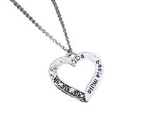 Hao Wu Xuan dongsheng Movie Series Gioielli di Moda Vintage Outlander da Mi Basia Mille Collane Pendente A Forma di Cuore per Le Donne degli Uomini