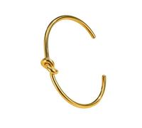 Hao Wu Xuan Donne Open Cuff Bangle, Tie The Knot Bangle Bracelet, Forever Love Knot Infinity Gioielli in Acciaio Inox