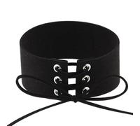 Hao Wu Xuan EST Accessori di Moda Velluto Girocollo Collana Larghezza Suede Tie Up per Gli Amanti della Coppia