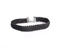 Hao Wu Xuan Estate Boemia EST Accessori di Gioielli di Moda Collana Girocollo Onda di Pizzo Nero per Gli Amanti della Coppia