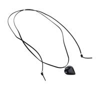 Hao Wu Xuan Girocollo a Cuore in Resina con Nastro di velluti Lunghezza Regolabile Neckchain Eye Catching Collana Gioielli per Le Donne alla Moda