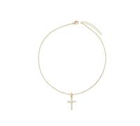 Hao Wu Xuan Moda Collana Pendente Croce di Cristallo per Le Donne Ragazze Punk Colore Oro Sottile Catena Collana Partito Regalo di Compleanno prezzie