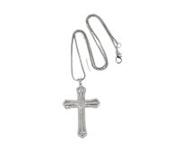 Hao Wu Xuan Moda Lusso Collana con Pendente a Grande Croce per Donne e Uomini Rock Party Regalo