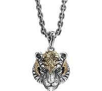 Hao Wu Xuan Moda Tigre Re Pendente Collana Catena per Gli Uomini Chiassoso Testa di Tigre Fashion Design Regalo di Natale prezzie