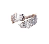 Hao Wu Xuan Personalizzato Creativo Angelo Custode Ali Abbraccio Anello di Apertura Signora retrò Punk Hip Hop Gioielli Fortunati Partito Madre Regalo Accessori