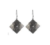 Hao Wu Xuan retrò Classico Zircone Stile Palazzo Ciondolo Diamante Orecchini ipoallergenici Moda Donna Serata Gioielli Accessori Regali