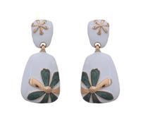 Hao Wu Xuan Smalto Fiore Penzolare Orecchini Post per Le Donne Gioielli di Moda Accessori per Il Partito Estetico Stili alla Moda Regali 331