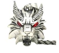 Hao Wu Xuan Wizard School Manticora Pendente Collana 29 * 30Mm Rosso Strass Selvaggio Monster Hunter Cosplay Medaglione Mantickor Collana
