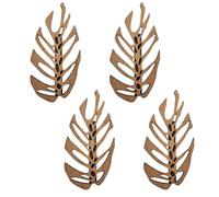 HAOBIN 4 pezzi Supporto per Piante in Legno Supporto per Piante Rampicanti Supporto da parete per piante Autoadesivo Aiuto per rampicanti Piante da appartamento Rampicanti Fissaggio a parete Deco