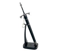 haobook Replica della Spada Got Dark Sister Completamente in Metallo da 8,7 Pollici con Supporto espositivo Tridimensionale Action Figure Game Collection Decorazione da scrivania Forniture