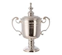 haobook Trofeo Campione Singolo Maschile degli US Tennis Open Replica Challenge Cup Trofei del Campionato Decorazione per la casa dei Tifosi di Tennis da Collezione