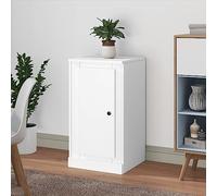 HaoChrymec Credenza Cucina Bassa, Madia Moderna in Legno Ingegnerizzato con Design Classico, Mobile Bianco per Soggiorno o Camera, Madie Moderne, 37.5x35.5x67.5cm