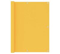 HaoChrymec Frangivista per Balcone Giallo, Paravento da Esterno, Tessuto Oxford Impermeabile con Rivestimento PU, Schermatura Privacy Antivento e UV, Telo Ombreggiante Esterno per Ringhiere,120x600cm