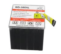 HAOCNC Cartuccia d'inchiostro WS380 380XL 380 compatibile con stampante plotter modello di carta macchina Pro H6 H8 H7 H9 HB XL V IoT Tablet(1PCS Black)