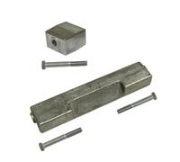 HAOCNC Kit anodo di Zinco 90-225 dal 1991 in Poi Compatibile con i Modelli di Motori fuoribordo Marine Parts per Il codice 8K1927225B