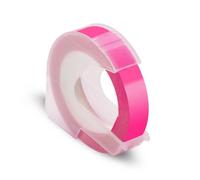 HAOCNC Nastro per goffratura 3D da 9 mm compatibile con la stampante per etichette E101 12965 per macchina da scrivere manuale 1610(Fluorescent Pink)