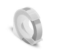 HAOCNC Nastro per goffratura 3D da 9 mm compatibile con la stampante per etichette E101 12965 per macchina da scrivere manuale 1610(Silver)