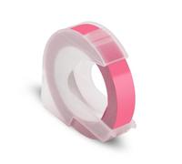 HAOCNC Nastro per goffratura 3D da 9 mm compatibile con la stampante per etichette E101 12965 per macchina da scrivere manuale 1610(Pink)