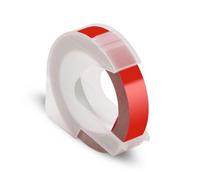 HAOCNC Nastro per goffratura 3D da 9 mm compatibile con la stampante per etichette E101 12965 per macchina da scrivere manuale 1610(Red)