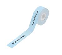 HAOCNC Stampante per etichette P12 compatibile con D30 D11 D110 D101 Stampante adesiva Marklife P12 1PK P12 Etichetta continua(1PK Blue Paper)