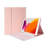 HAODEE Custodia per iPad Air 4 11.9 pollici Custodia magnetica sottile con Bluetooth Touchpad Tastiera Mouse Case (colore : ROSA, Dimensioni: Mini 6)
