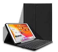 HAODEE Per IPad Air 4 11.9 "Custodia con portapenne Bluetooth Mouse Keyboard Case A2072 A2316 A2324 A2325 (colore: Q nero, taglia: Pro 11 2018 2020)
