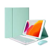 HAODEE Per iPad Air 4 11,9 pollici Custodia magnetica sottile con Bluetooth Touchpad Tastiera Mouse Case (colore: blu mouse, taglia: Pro 11 2020)