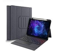 HAODEE Per IPad Pro 12.9 pollici 2021,2020,2018 Custodia magica per tastiera Bluetooth iPad A2229/A2069/A2232/A2233 (colore: retroilluminazione, dimensioni: IPad 5 ° 6 ° 9.7)