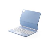 HAODEE Smart Magic Keyboard per iPad Pro 12.9 custodia per tastiera (colore: azzurro, dimensioni: Pro 12,9)