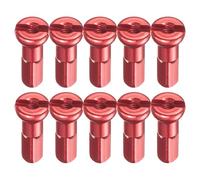 Haodream 10 Pcs Ruota Raggi Capezzoli Decorazione Alta Colorazione Biciclette Tappi di Sostituzione Punte di Fine Durate