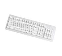 Haodream 104 Tasti Blacked White Keycaps Set XDA Altezza Non Scritta Si Adatta Per La Maggior Parte Tastiere Meccaniche Minimalista Nascosta Tastiere