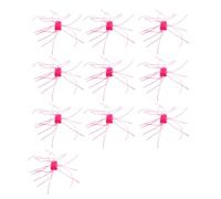 Haodream 10pcs Esche Da Pesca A Forma Di Cubo Colore Luminoso Saffondamento Lento Morbida Esche Artificiali Per Trota Esca Flessibile Morbido Swimbait