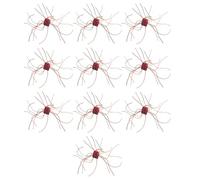 Haodream 10pcs Esche Da Pesca A Forma Di Cubo Morbida Esche Artificiali Colore Luminoso Lento Affondamento Flessibile
