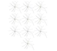 Haodream 10pcs Esche Da Pesca A Forma Di Cubo Morbida Esche Artificiali Colore Luminoso Lento Affondamento Flessibile