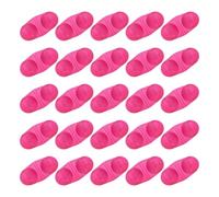 Haodream 25 Lotti Installa Facilmente Dispositivi segnali con Clip da Pesca in ABS Che Illuminano Buio per acque Dolci Uso Acqua salata Segnali impermeabilizzati