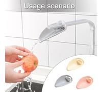 Haodream 3 Estensore per Rubinetto Deviatore Flussi d'Acqua Prevenzione Spruzzi Accessori per Bagno Casa Adatti Ai Bambini Adatti Ai Bambini
